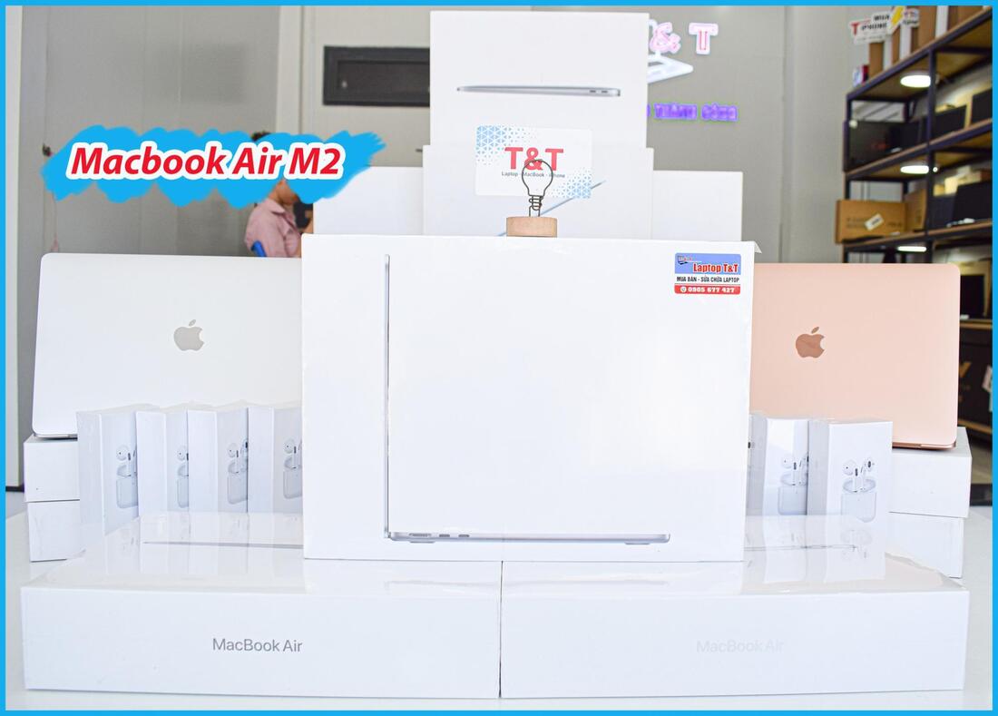 Những dòng Macbook Air đang được bán tại T&T Center